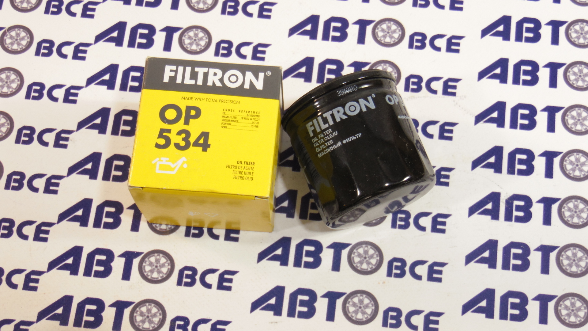 Фильтр масла OP534 FILTRON